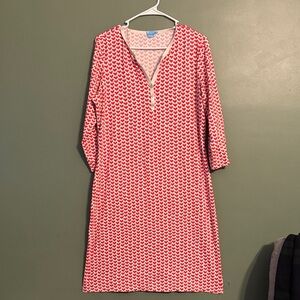 J. McLaughlin for Dillard Henley Heart Tunic Dress